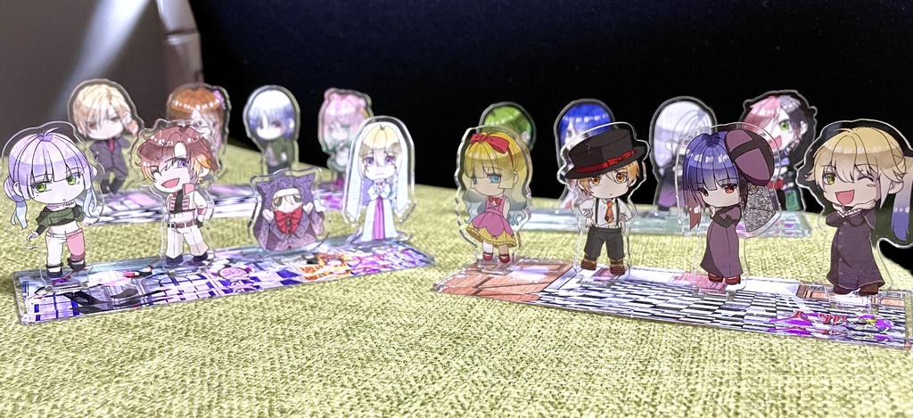 【大罪ゲエム3周年記念グッズ】アクリルジオラマ 4種類