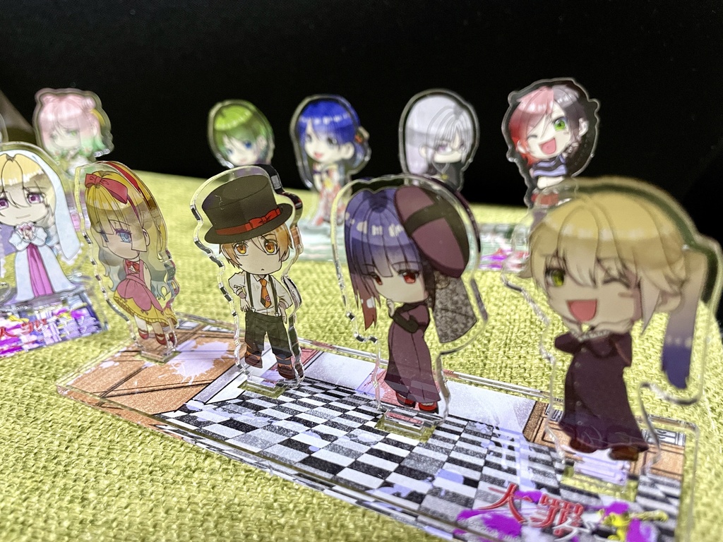 【大罪ゲエム3周年記念グッズ】アクリルジオラマ 4種類