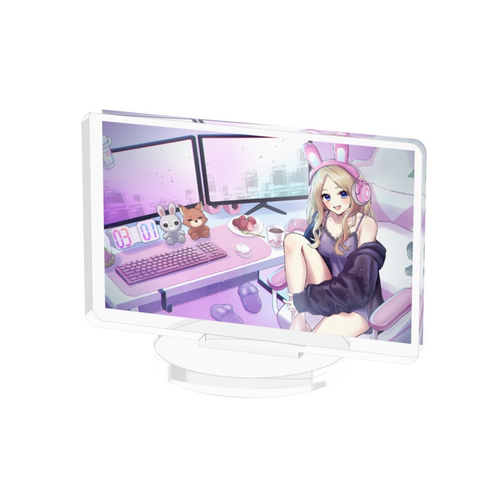 2周年記念アクリルスタンド