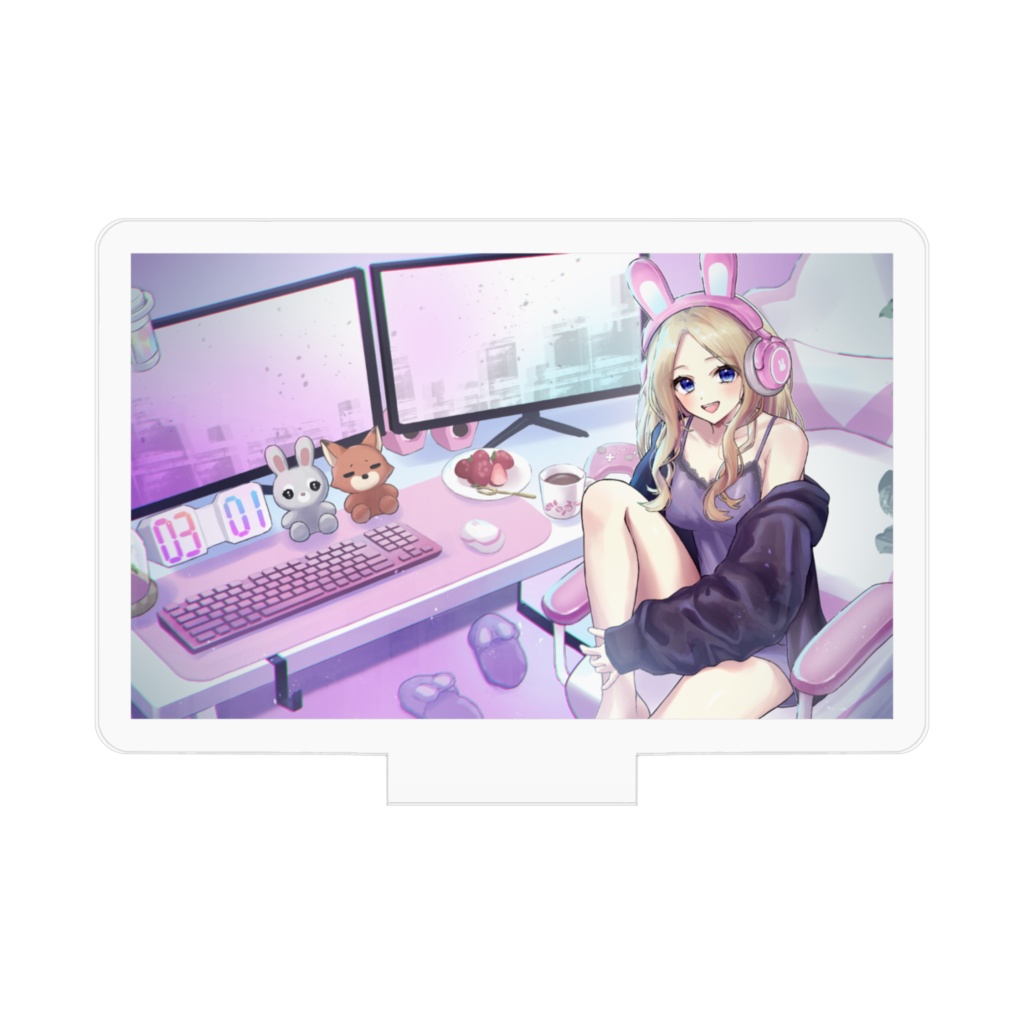 2周年記念アクリルスタンド