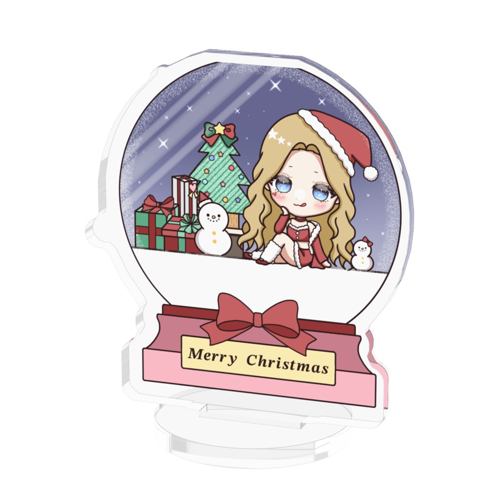 スノードームアクリルスタンド