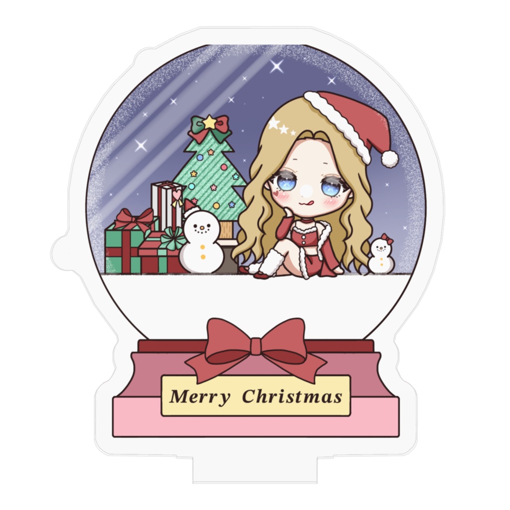 スノードームアクリルスタンド