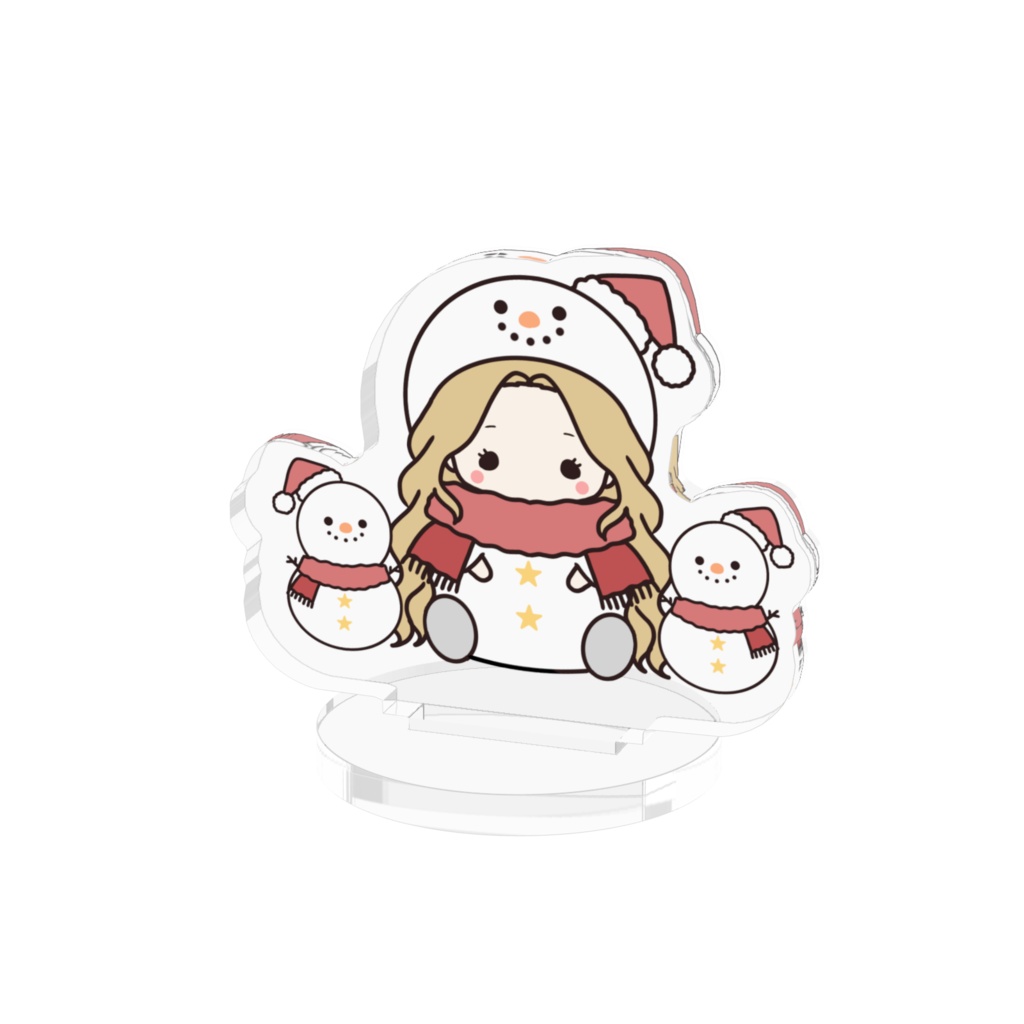 雪だるまぽちゃアクリルスタンド