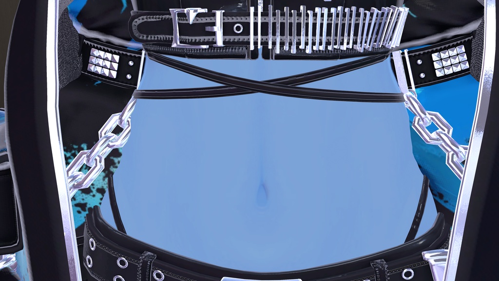 【しなの用】青肌テクスチャ