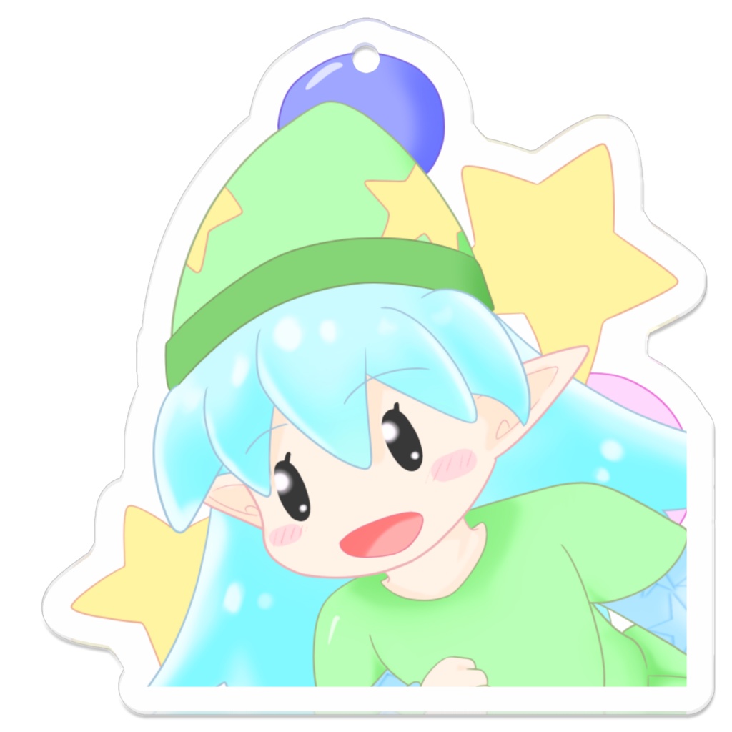 妖精りりアクリルキーホルダー