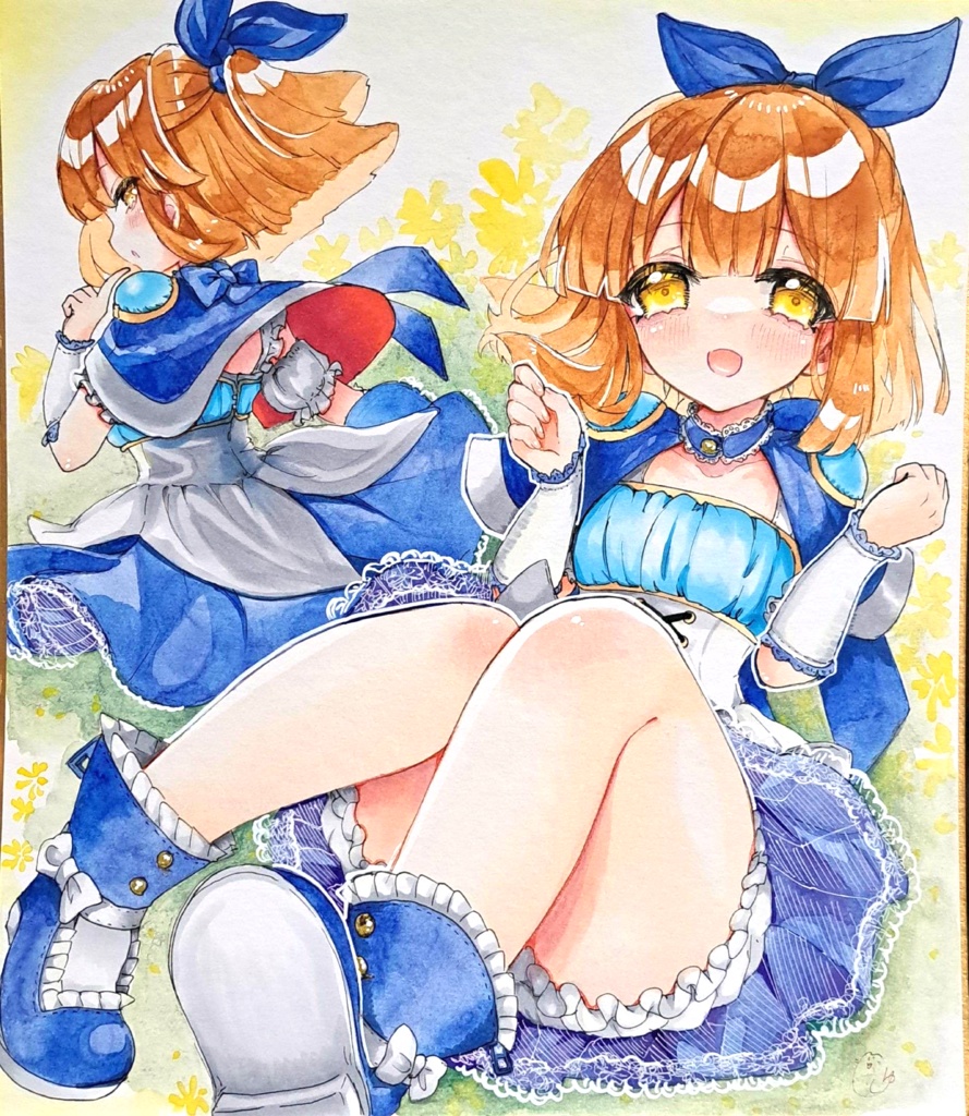 リクエスト色紙(ミニ・小・大)(アナログフルカラー)