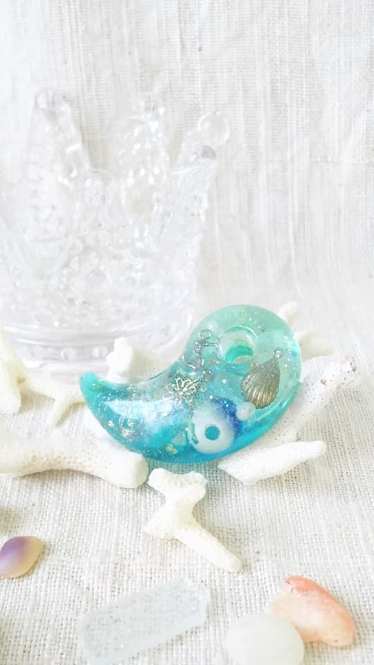 海の魔法勾玉オルゴナイト