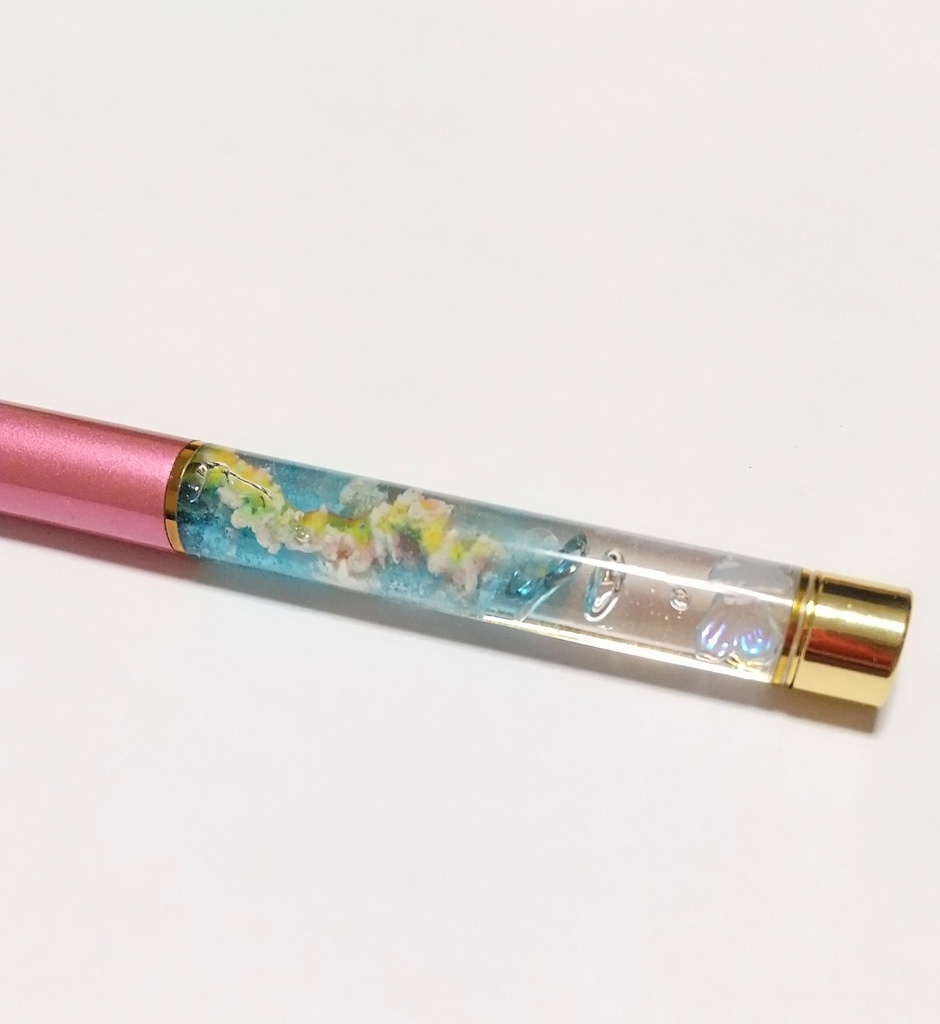 雲龍のオルゴナイトのペン