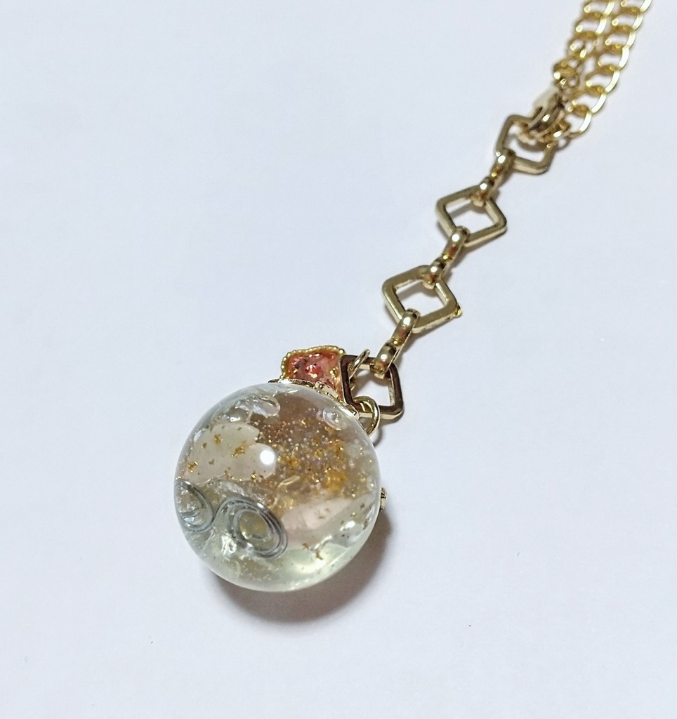 【NEW】さくらの雫オルゴナイトペンダント