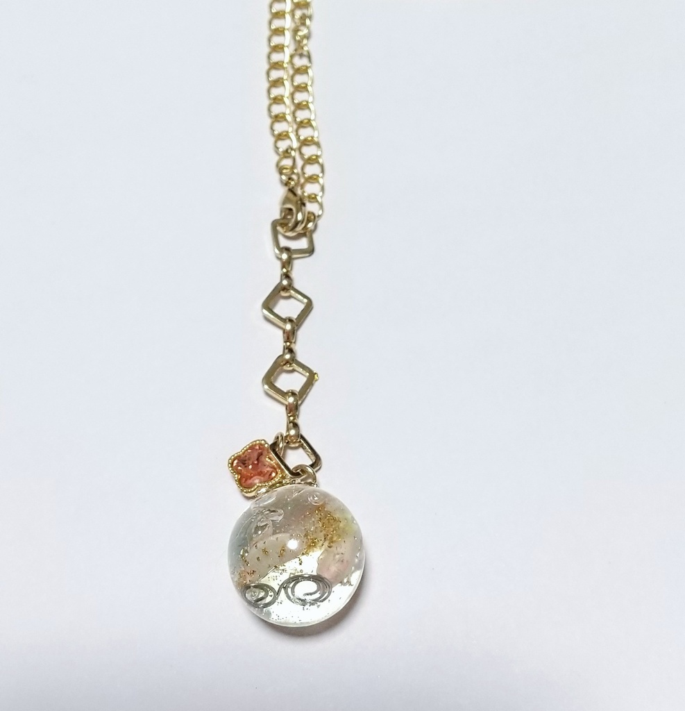 【NEW】さくらの雫オルゴナイトペンダント