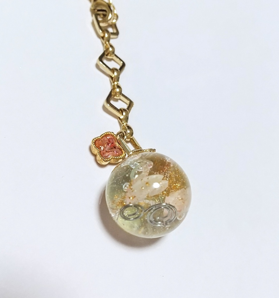 【NEW】さくらの雫オルゴナイトペンダント