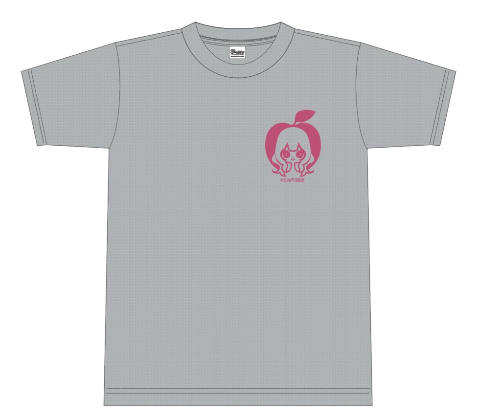 りんごみつき🍎team322🍎オリジナルTシャツ(Lサイズ)