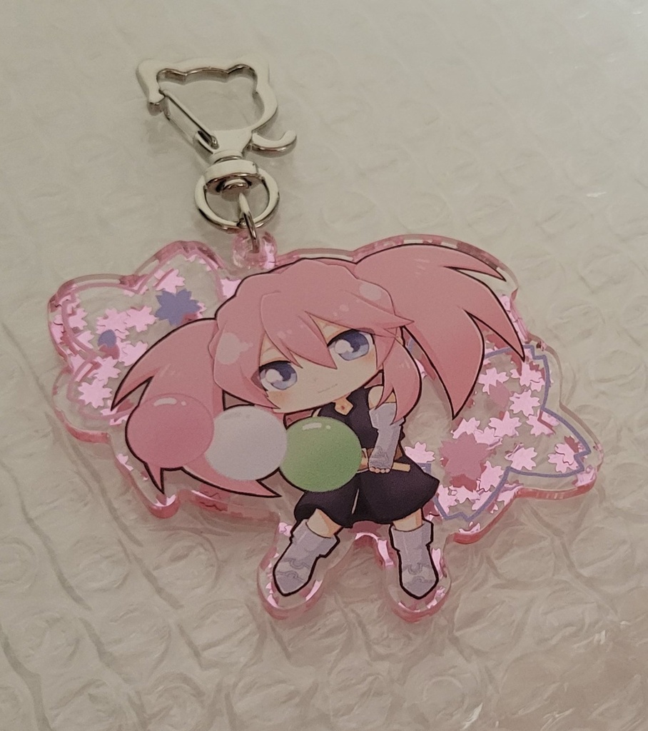 プレセア桜アクキー