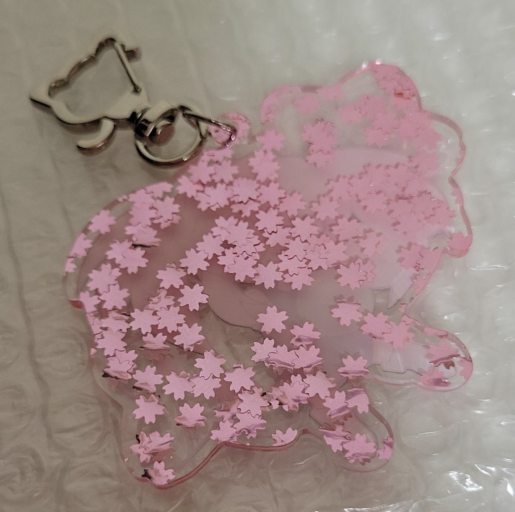 プレセア桜アクキー