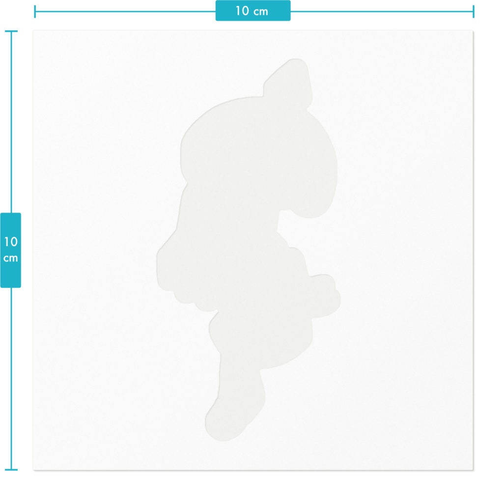 ダイヤのクイーンちゃんステッカー