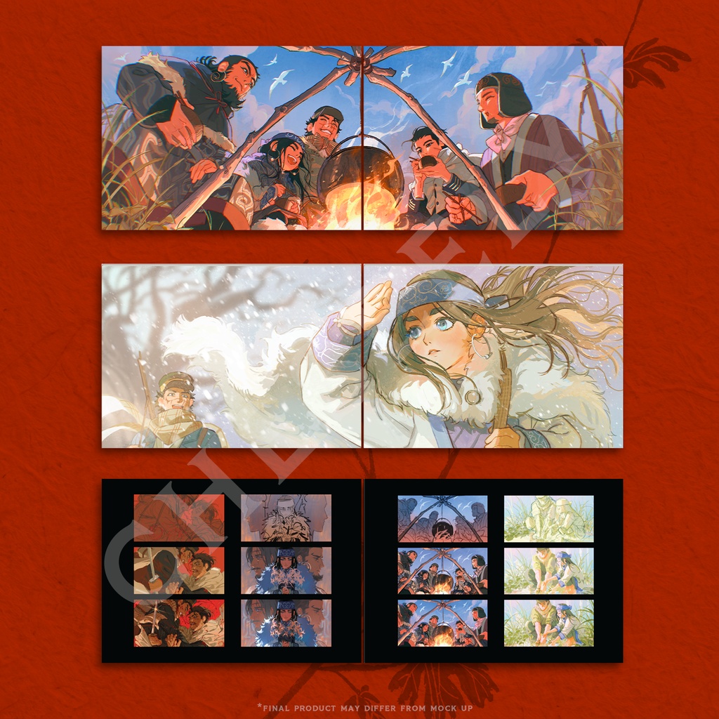 【初雪】ゴールデンカムイ画集