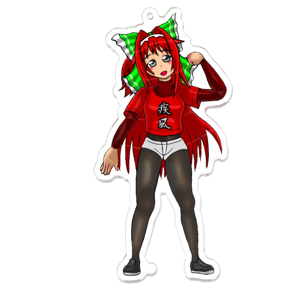 精神覚醒走女のオオサキ 大崎翔子アクリルキーホルダー