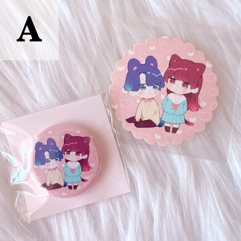 缶バッジ&ステッカーセット