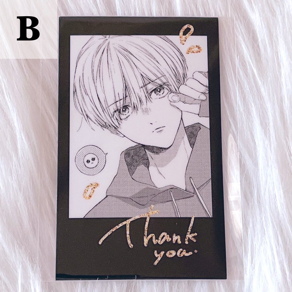 創作男子チェキ風カード