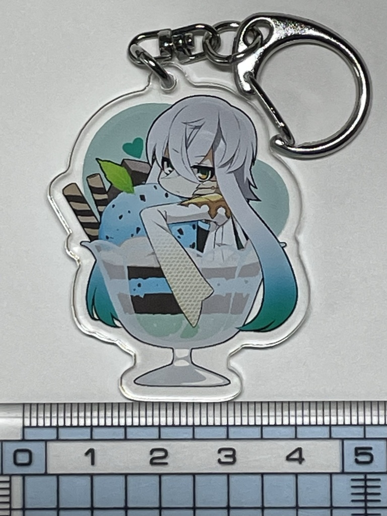 チョコミントピオスアクキー