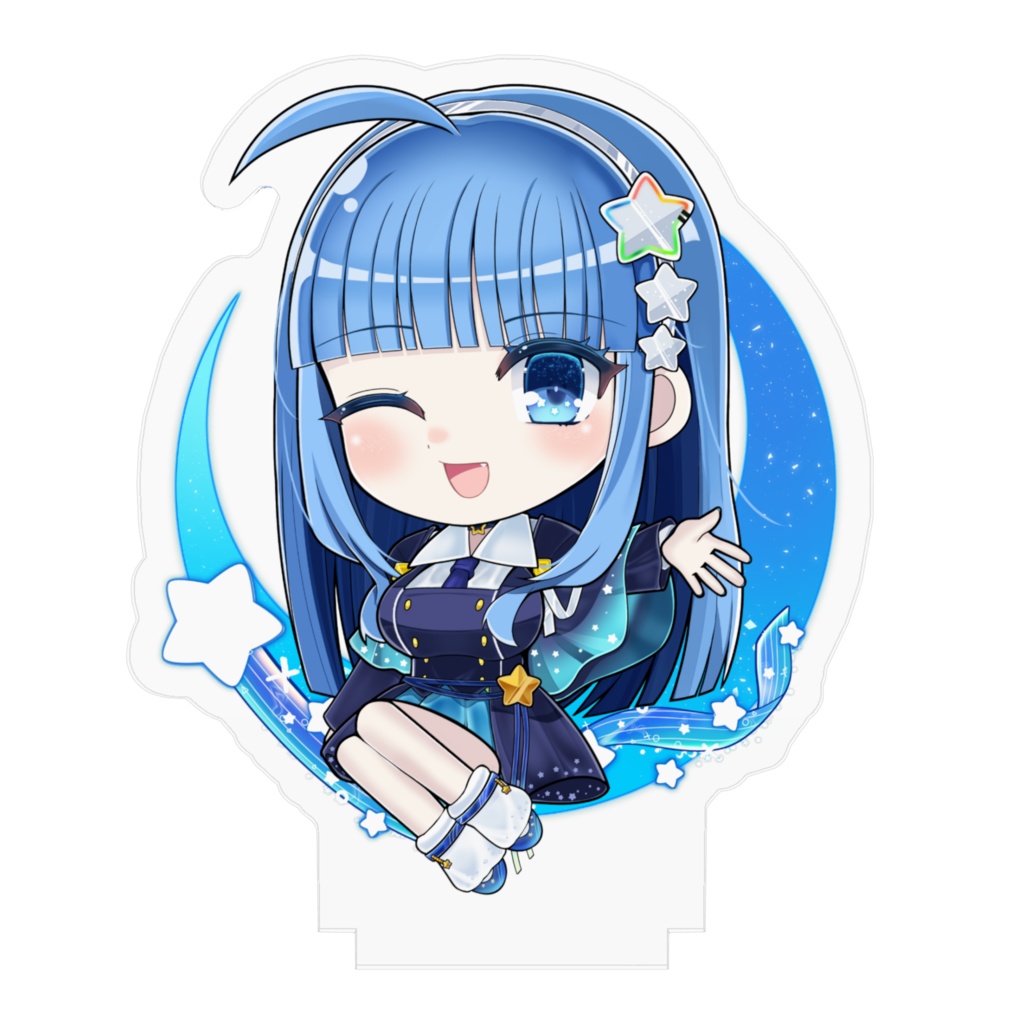 星乃紅茶 SDアクリルスタンド(お月様にお座り)