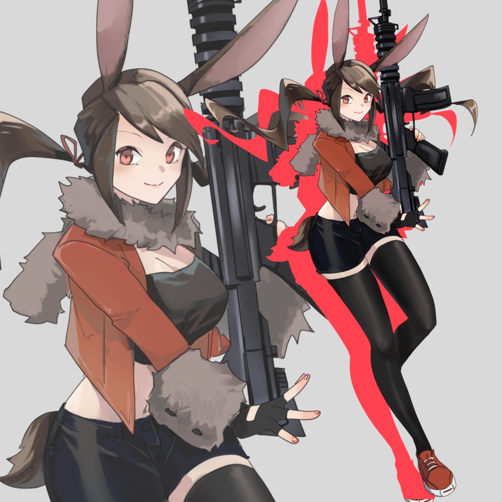 ウサギの女の子