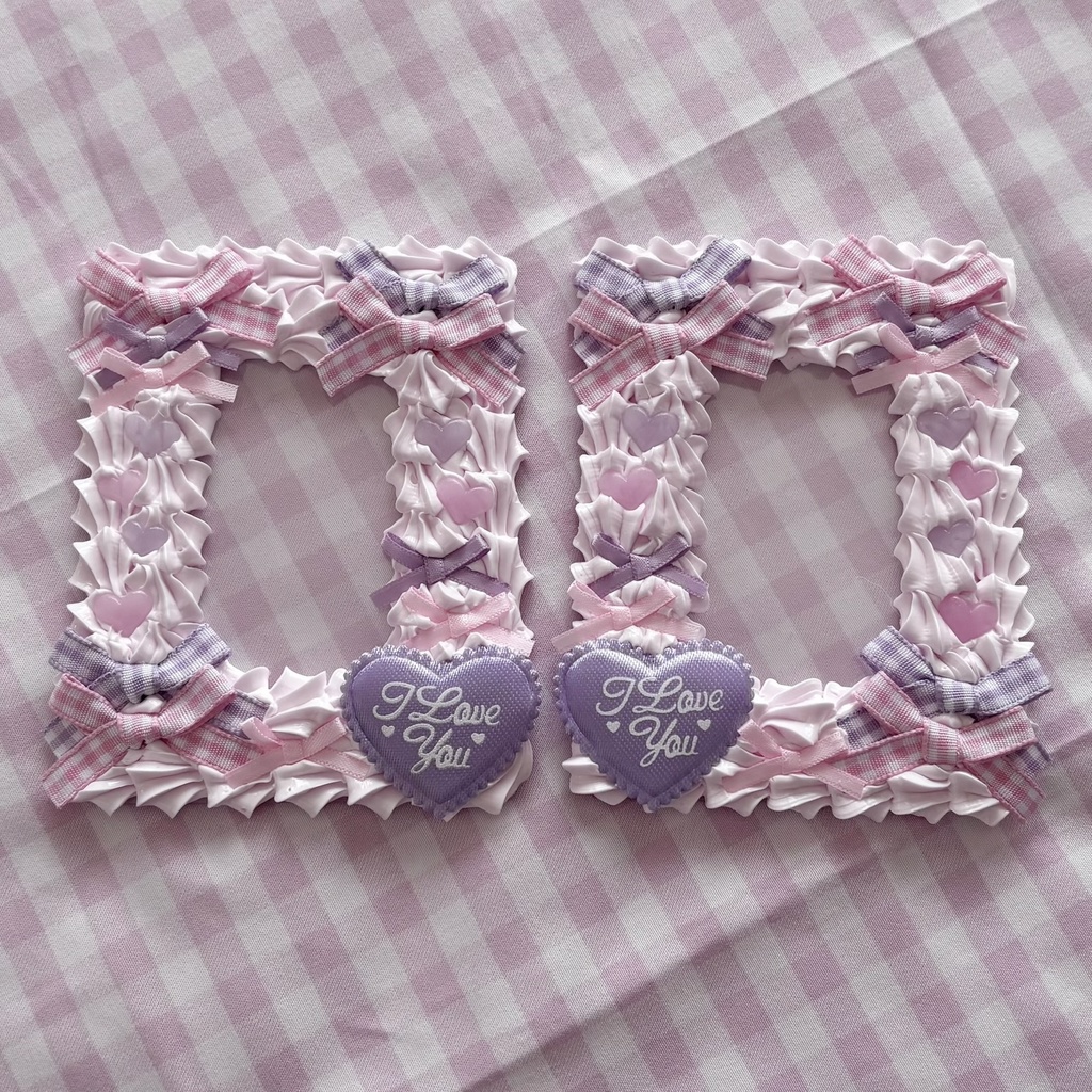 ♡ぴんく×むらさき♡ピンクホイップ