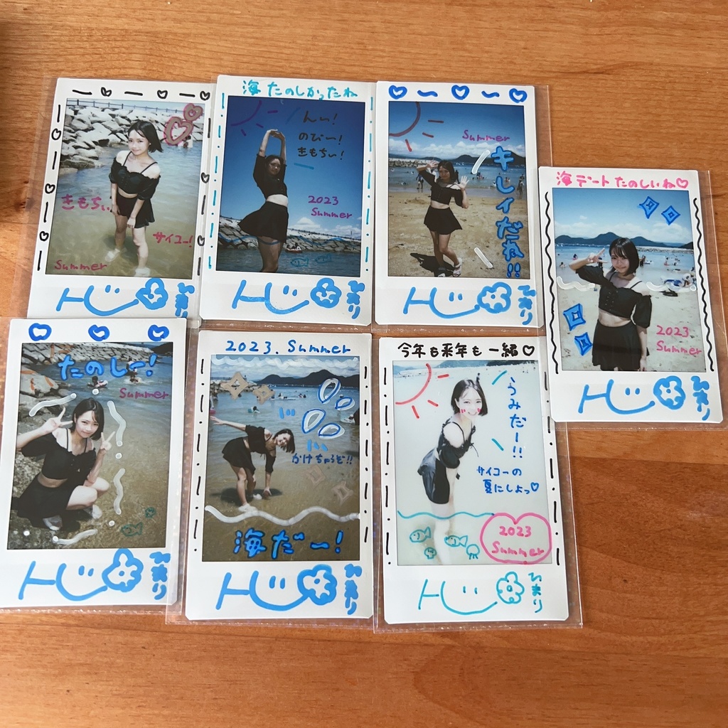 水瀬ひまりランダム水着チェキ[７枚限定]