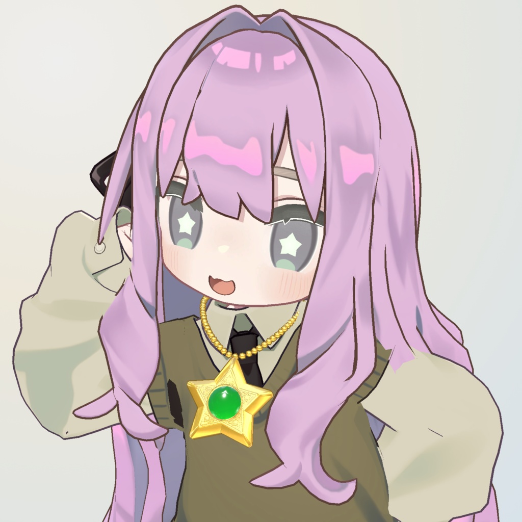 おもちゃのネックレス (Toy Necklace_Gold)