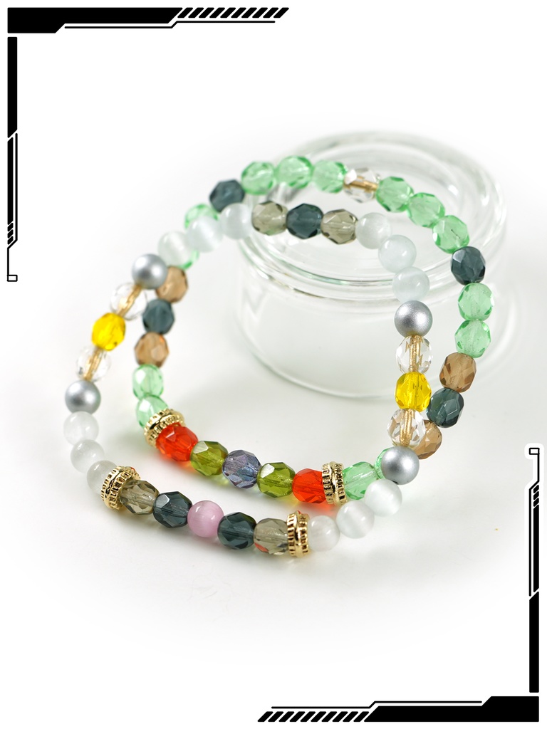 【GQ】0085白磁ブレス