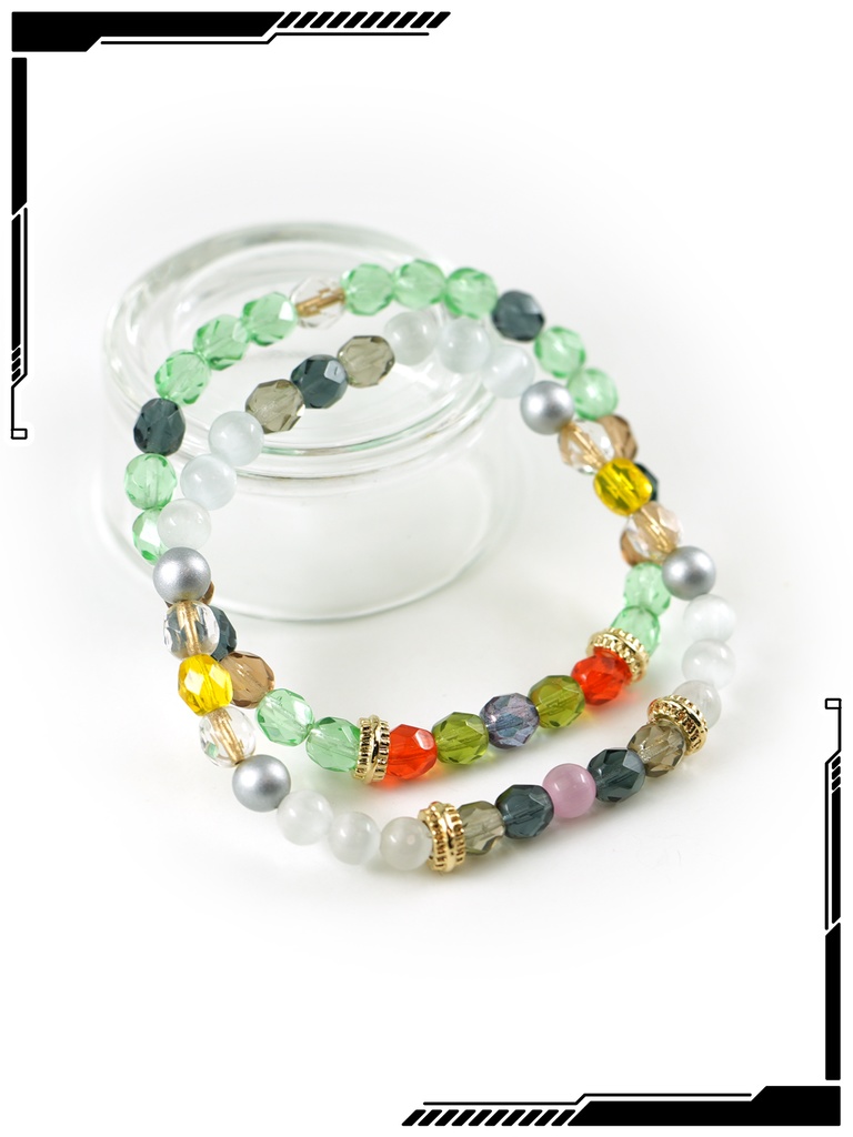 【GQ】0085白磁ブレス