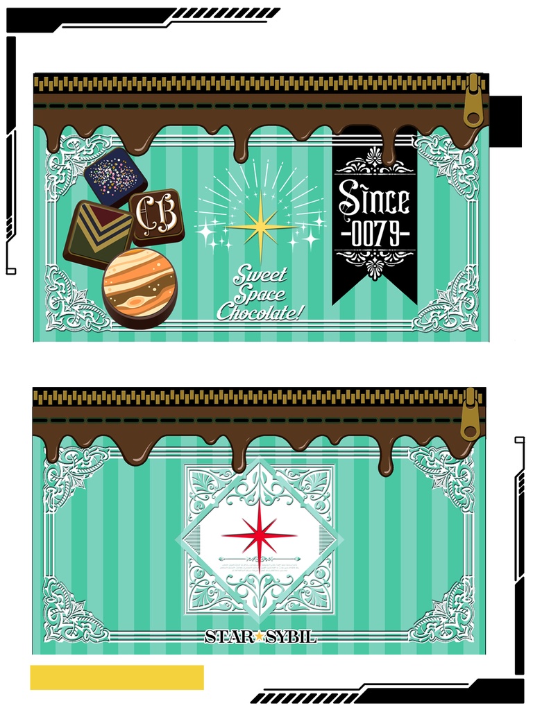 【GQ】宇宙チョコポーチ