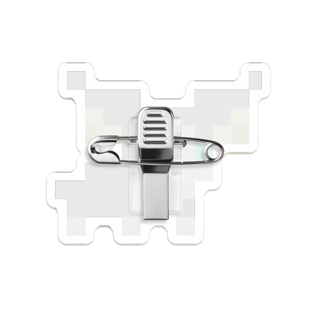 ジョジョの奇妙な冒険 イギ― ドット絵 アクリルバッジ