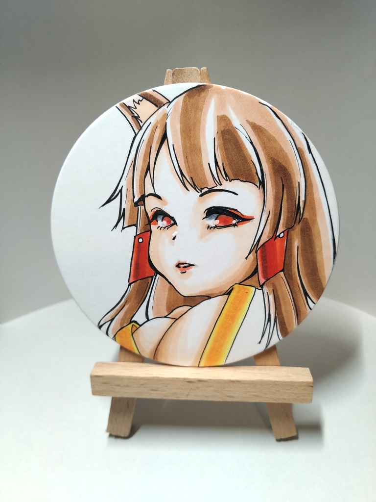 イラストコースター【アズールレーン・赤城】