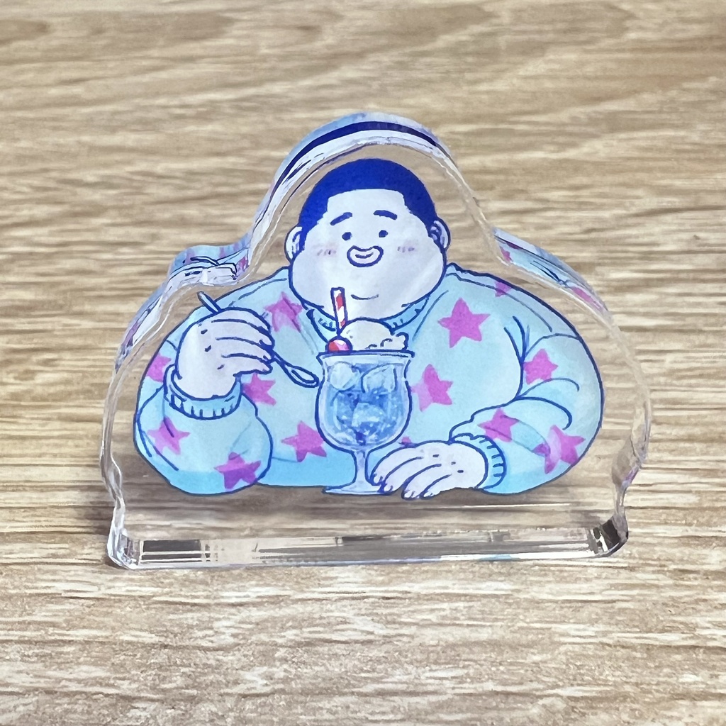 ふかふか深津さんミニアクリルスタンドとカード