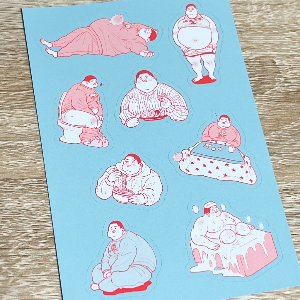 【完売】ふかふか深津さんシール