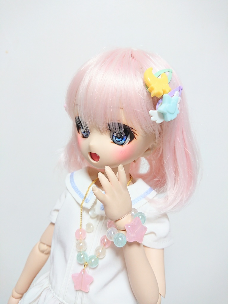 ゆめかわヘアピン★ウィングスター　ブルーベリー　　ドール用　DD　MDD　MSD　SD