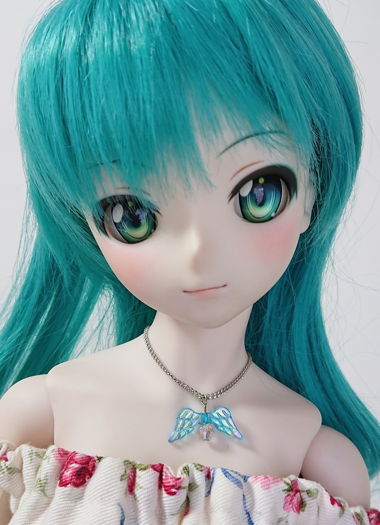 オーロラウィングネックレス★ブルー　MDD・MSD・DD・SD・スマド