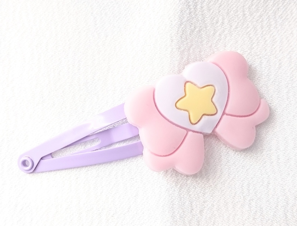 マジカルリボンヘアピン★ドール用ヘアピン パッチンどめ　MDD MSD DD SD スマド