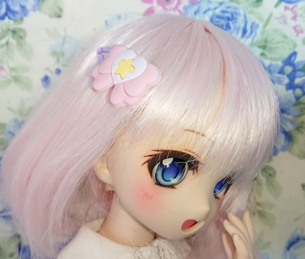 マジカルリボンヘアピン★ドール用ヘアピン パッチンどめ　MDD MSD DD SD スマド
