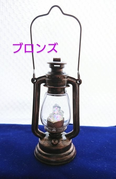 ドール用 虹色鉱石ランタン★ミニクラスター カラーシフト発光 SD DD MDD MSD