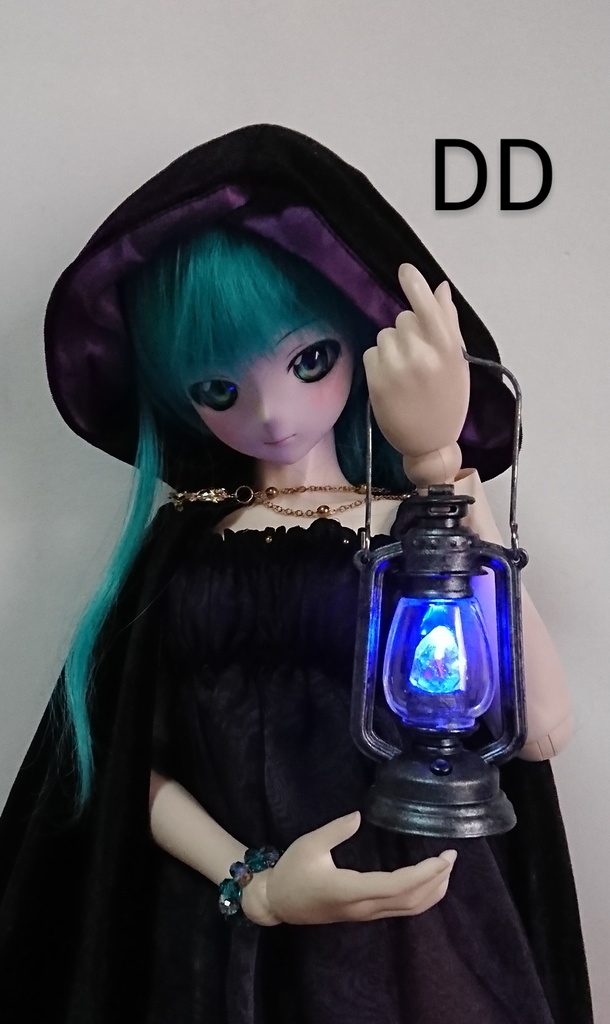 虹色鉱石ランタン★クラスター ドール用 カラーシフト発光 SD DD MDD MSD