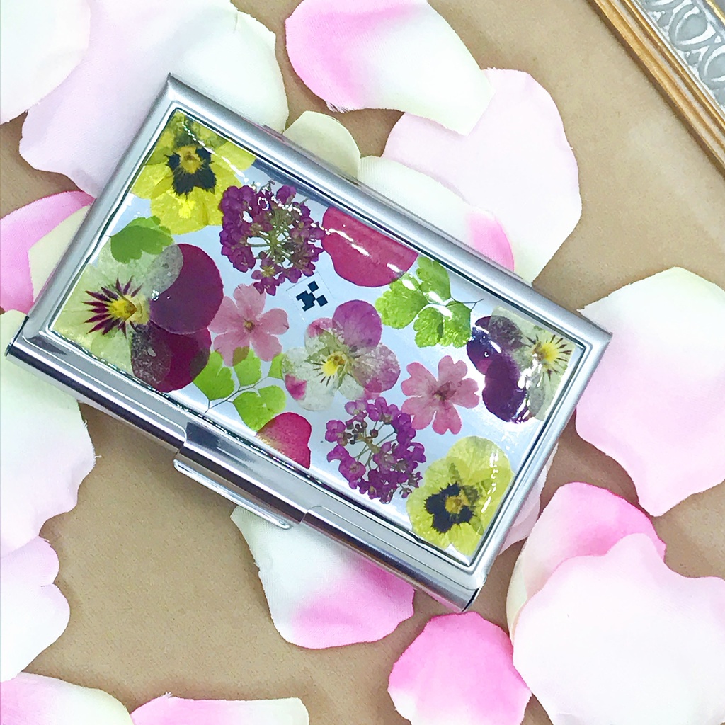 【準新作】カードケース フラワー×MOB ver.