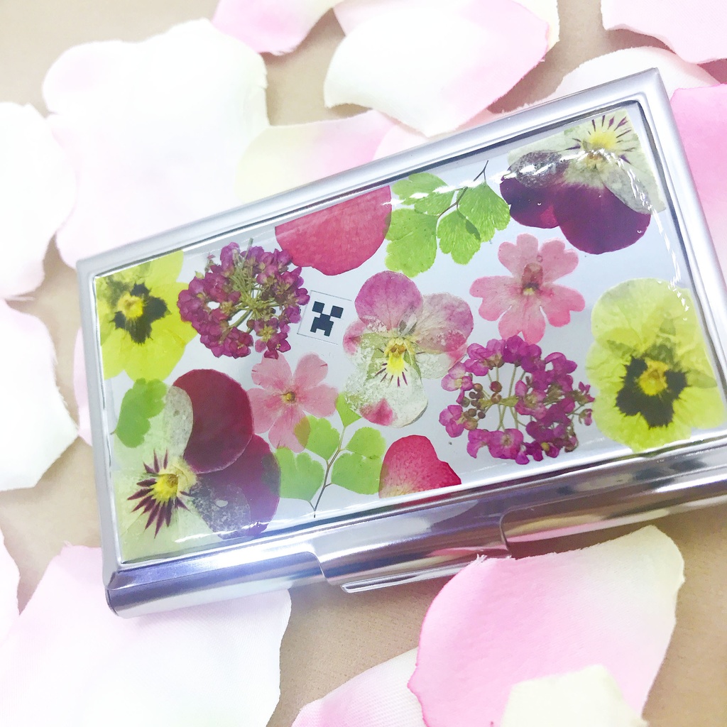 【準新作】カードケース フラワー×MOB ver.