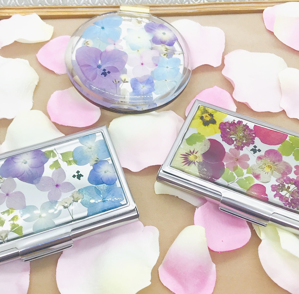 【準新作】カードケース フラワー×MOB ver.