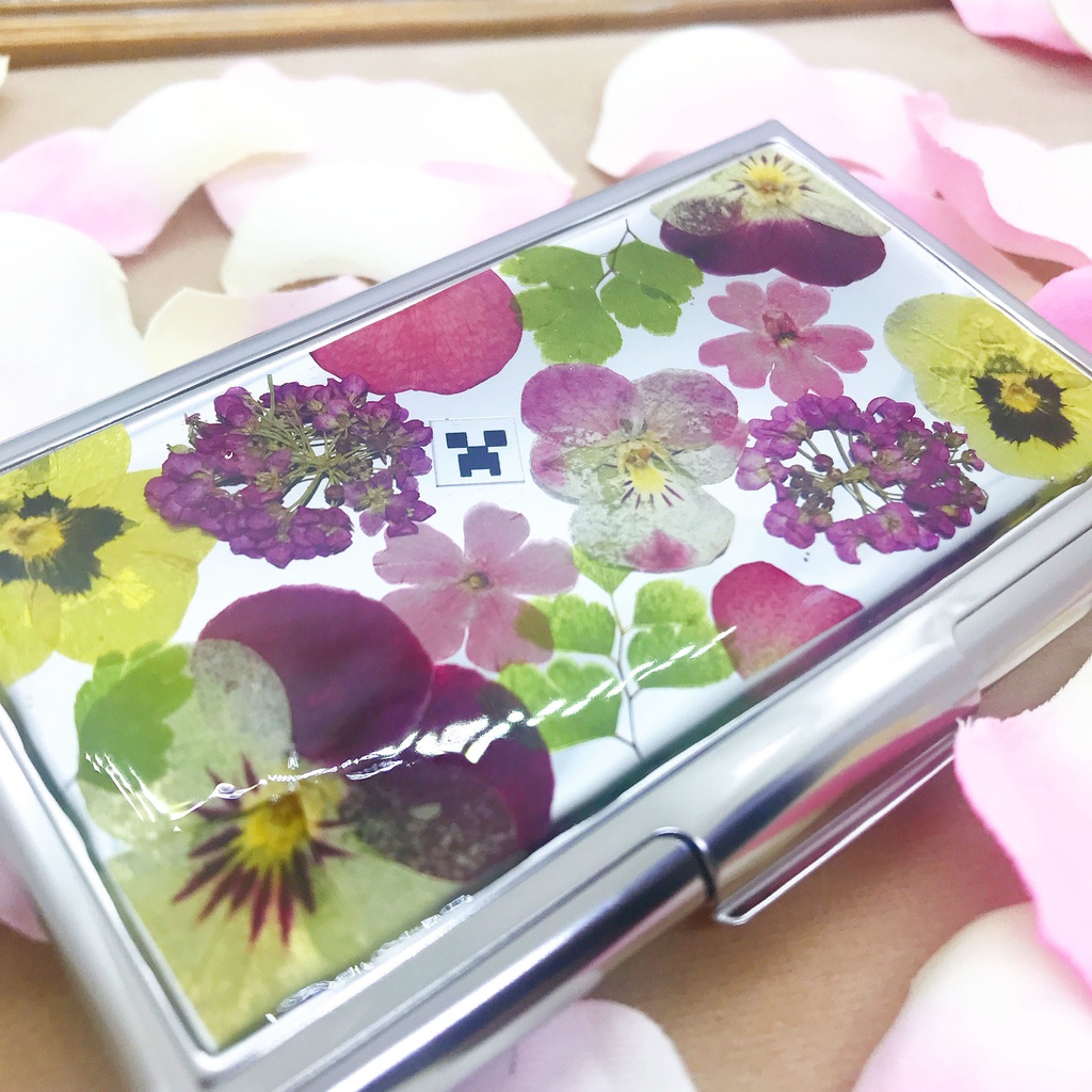 【準新作】カードケース フラワー×MOB ver.