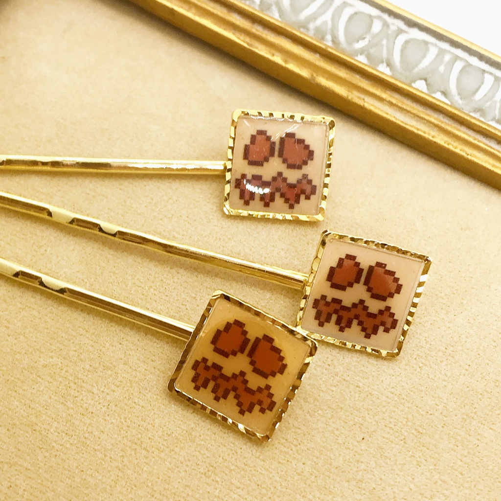 【準新作】MOBフェイス ヘアピン