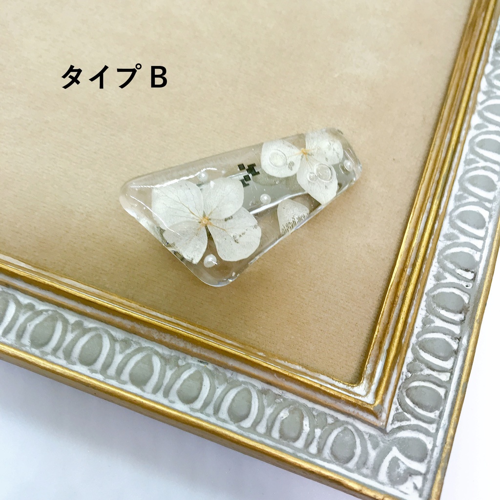 【準新作】フラワー×MOB ヘアクリップ