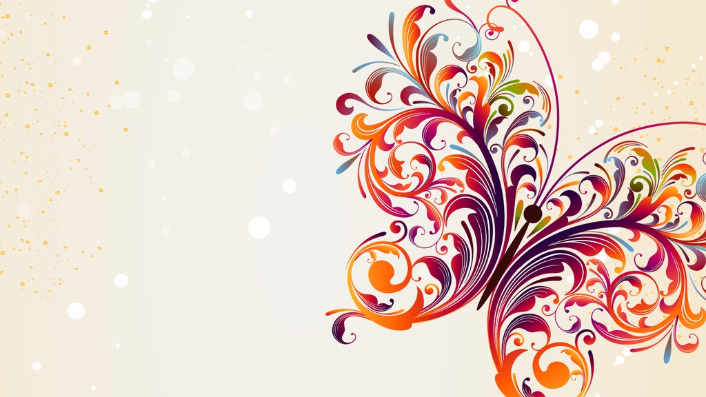 配信背景「幻想蝶」