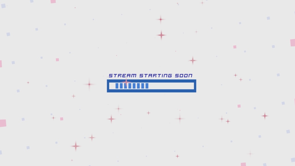 配信開始画面向け「プリローダー」無限ローディング式 Vtuber配信向け♪